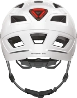 Abus Hyban 2.0 E-bike Helm - Wit -Gelukkig Sporten 86902 hyban 2 0 polar white rear abus 640