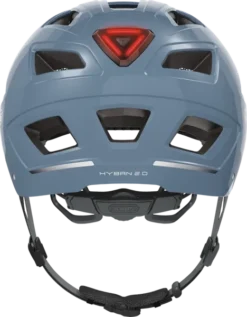 Abus Hyban 2.0 E-bike Helm - Blauw -Gelukkig Sporten 86929 hyban 2 0 glacier blue rear abus 640