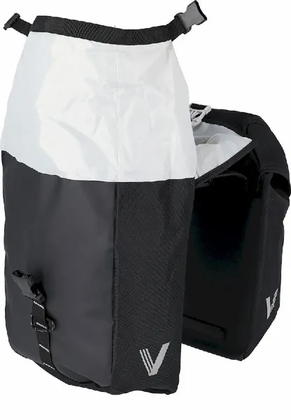 XLC V-light Active MIK Dubbele Fietstas - 34 Liter - Zwart 3 XLC V-light Active MIK Dubbele Fietstas - 34 Liter - Zwart - Afbeelding 3