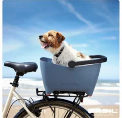 Basil Buddy MIK Hondenfietsmand - Achterop - Blauw -Gelukkig Sporten 900 1200 170203 5