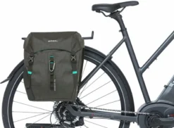 Basil Discovery Dubbele Fietstas - 18 Liter - Zwart -Gelukkig Sporten 900 1348 basil discovery 365d dubbele fietstas m 18 liter z 7