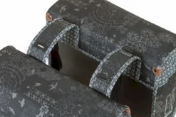 Basil Boheme Dubbele Fietstas - 35 Liter - Zwart -Gelukkig Sporten 900 1348 z bovenkant