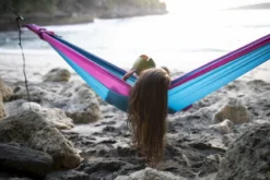 Ticket To The Moon Hangmat 2 Persoons Original Double - Pink/Aqua -Gelukkig Sporten 900 1350 20190608 a28i2103