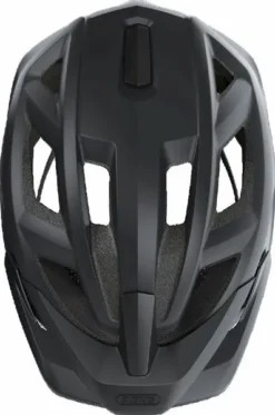Abus MountZ MTB Helm - Zwart -Gelukkig Sporten 900 596 86966 mountz velvet black top 3