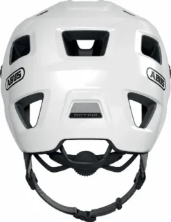 Abus MoTrip MTB Helm - Wit 12 Abus MoTrip MTB Helm - Wit -Gelukkig Sporten 900 697 647123 motrip polar white rear