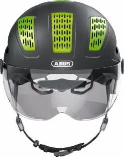 Abus Hyban 2.0 ACE E-bike Helm - Titaan 9 Abus Hyban 2.0 ACE E-bike Helm - Titaan -Gelukkig Sporten 900 716 86937 hyban 2 0 ace titan front 3