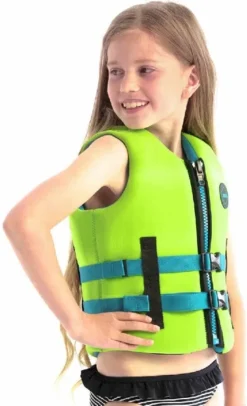 Jobe Neopreen 50N Kinder Zwemvest - Lime -Gelukkig Sporten 900 720 244921011 3 zoom
