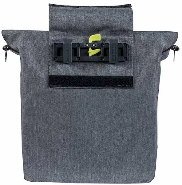 Basil City Shopper Enkele Fietstas - 16 Liter - Grijs 3 Basil City Shopper Enkele Fietstas - 16 Liter - Grijs - Afbeelding 3