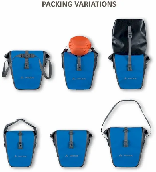 Vaude Aqua Back Plus Dubbele Fietstas - 51 Liter - Blauw 5 Vaude Aqua Back Plus Dubbele Fietstas - 51 Liter - Blauw - Afbeelding 5