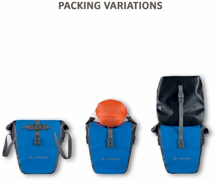 Vaude Aqua Back Plus Dubbele Fietstas - 51 Liter - Groen 6 Vaude Aqua Back Plus Dubbele Fietstas - 51 Liter - Groen - Afbeelding 6
