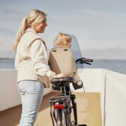 Urban Iki Fietsstoeltje Voor- Beige/zwart -Gelukkig Sporten 900 900 4511890220585 2