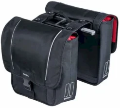Basil Sport Design MIK Dubbele Fietstas - 32 Liter - Zwart