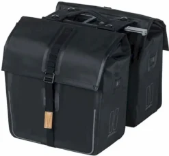 Basil Urban Dry Dubbele MIK Fietstas - 50 Liter - Zwart