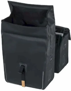 Basil Urban Dry Dubbele MIK Fietstas - 50 Liter - Zwart -Gelukkig Sporten 900 900 basil urban dry dubbele fietstas mik 50 liter zwar 3