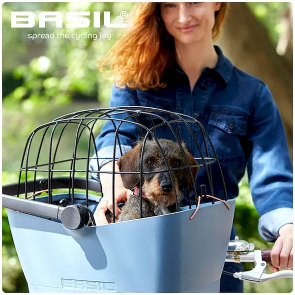 Basil Buddy Hondenfietsmand - Voorop - Blauw 9 Basil Buddy Hondenfietsmand - Voorop - Blauw - Afbeelding 9