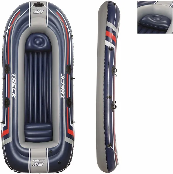 Bestway Treck X3 Opblaasboot 2 Bestway Treck X3 Opblaasboot - Afbeelding 2
