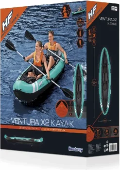 Hydro Force Ventura X2 Opblaasbare Kajak - 2 Personen -Gelukkig Sporten 900 900 bestway 65052 int 43