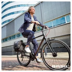 Basil Sport Design Enkele Fietstas - 18 Liter - Grijs -Gelukkig Sporten 900 900 sfeerafbeelding