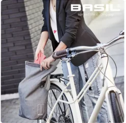 Basil City Shopper Enkele Fietstas - 16 Liter - Grijs 11 Basil City Shopper Enkele Fietstas - 16 Liter - Grijs -Gelukkig Sporten 900 920 basil city fietsshopper 14 16 liter grijs 4