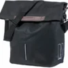 Basil City Shopper Enkele Fietstas - 16 Liter - Zwart