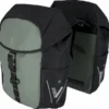 XLC V-light Active Dubbele Fietstas - 34 Liter - Zwart/groen