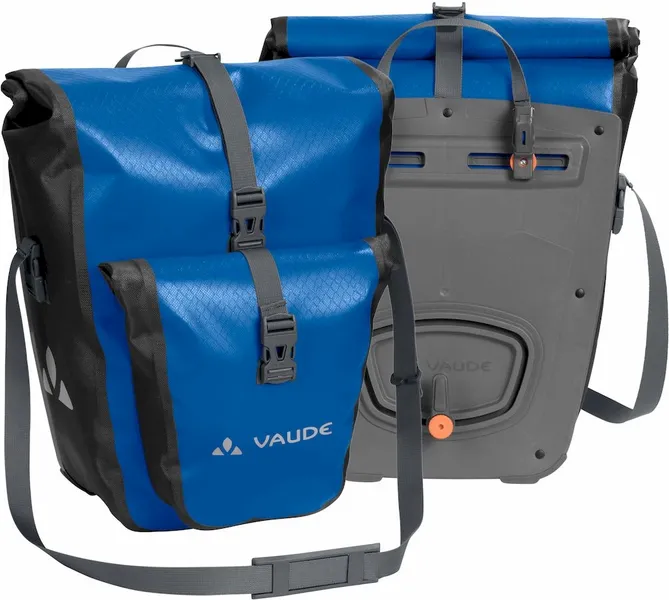 Vaude Aqua Back Plus Dubbele Fietstas - 51 Liter - Blauw 1 Vaude Aqua Back Plus Dubbele Fietstas - 51 Liter - Blauw