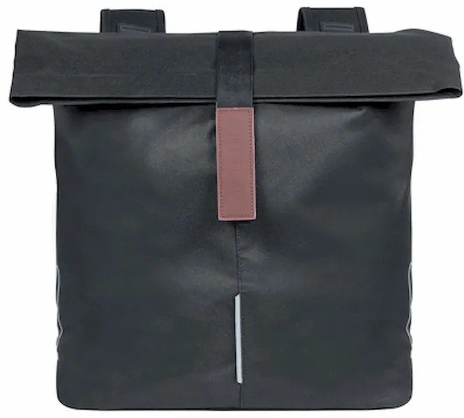 Basil City Shopper Dubbele Fietstas - 32 Liter - Zwart 2 Basil City Shopper Dubbele Fietstas - 32 Liter - Zwart - Afbeelding 2