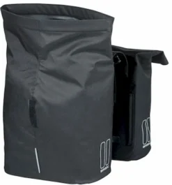 Basil City Shopper Dubbele Fietstas - 32 Liter - Zwart 9 Basil City Shopper Dubbele Fietstas - 32 Liter - Zwart -Gelukkig Sporten 964 900 18071 basil city double bicycle bag black 5