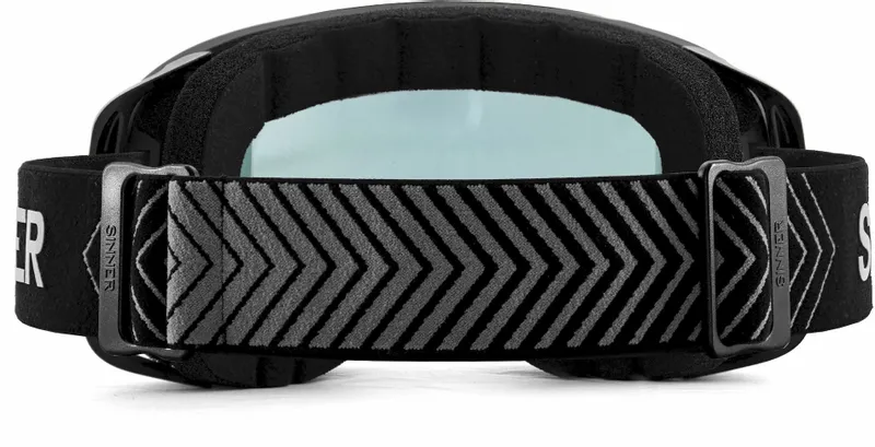 Sinner Olympia Skibril - Mat Zwart - Oranje Lens 2 Sinner Olympia Skibril - Mat Zwart - Oranje Lens - Afbeelding 2