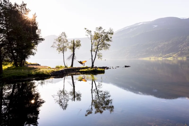 Amazonas Silk Traveller 1 Persoons Reishangmat - Techno 5 Amazonas Silk Traveller 1 Persoons Reishangmat - Techno - Afbeelding 5