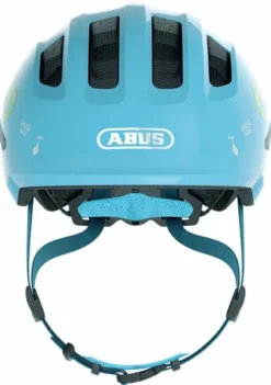 Abus Smiley 3.0 Kinderfietshelm - Blauw - Krokodil 22 Abus Smiley 3.0 Kinderfietshelm - Blauw - Krokodil -Gelukkig Sporten abus fietshelm blue croco 2
