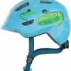 Abus Smiley 3.0 Kinderfietshelm - Blauw - Krokodil