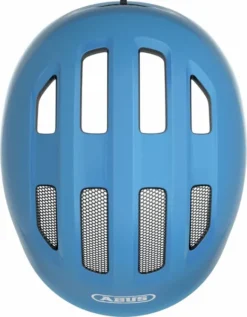 Abus Smiley 3.0 Kinderfietshelm - Blauw 39 Abus Smiley 3.0 Kinderfietshelm - Blauw -Gelukkig Sporten abus fietshelm shiny blue 2 1