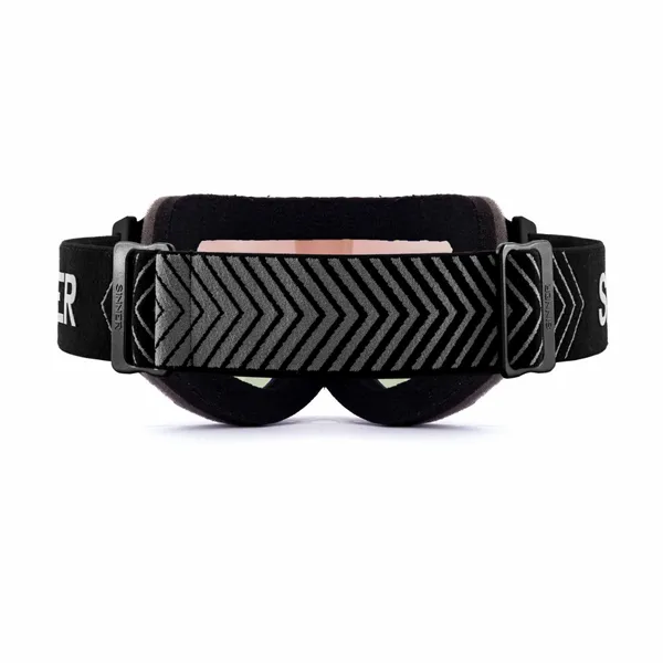 Sinner Emerald Skibril - Mat Zwart - Oranje Lens 3 Sinner Emerald Skibril - Mat Zwart - Oranje Lens - Afbeelding 3