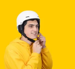 Cébé Pow Lite Skihelm - Wit -Gelukkig Sporten af5a3386