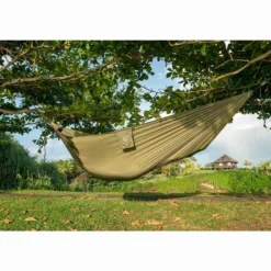 Ticket To The Moon Hangmat 1 Persoons Compact Single - Army Green -Gelukkig Sporten army2