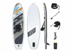 Hydro Force White Cap Opblaasbaar Supboard Set - Met Zitje