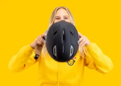BOLLE Bollé Eco Atmos Skihelm - Zwart -Gelukkig Sporten boll eco atmos skihelm zwart opzetten