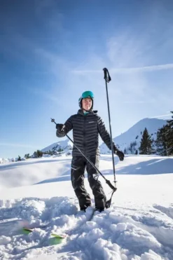 Komperdell Carbon Cloud Skistokken - Zwart -Gelukkig Sporten carbon cloud nieuw 2.0