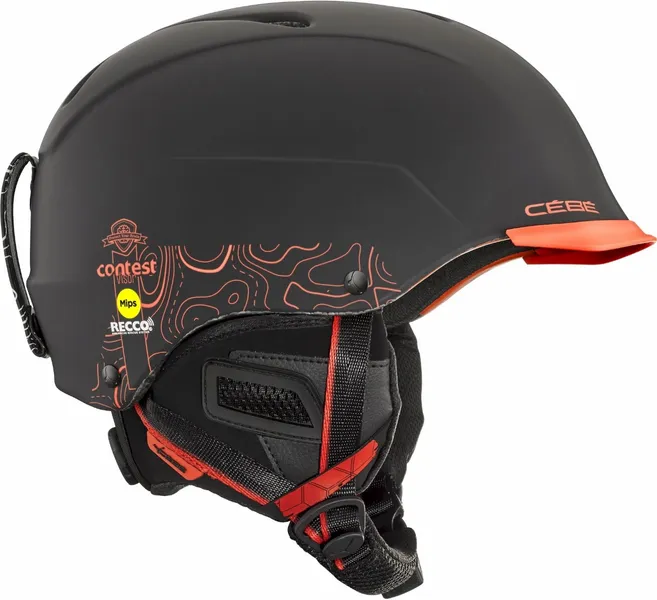 Cébé Contest Visor Ultimate MIPS Skihelm - Zwart