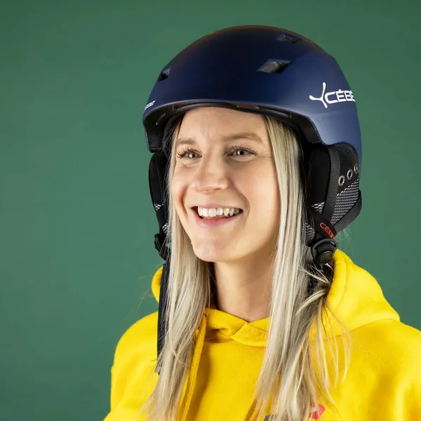 Cébé Ivory Skihelm - Blauw 2 Cébé Ivory Skihelm - Blauw - Afbeelding 2