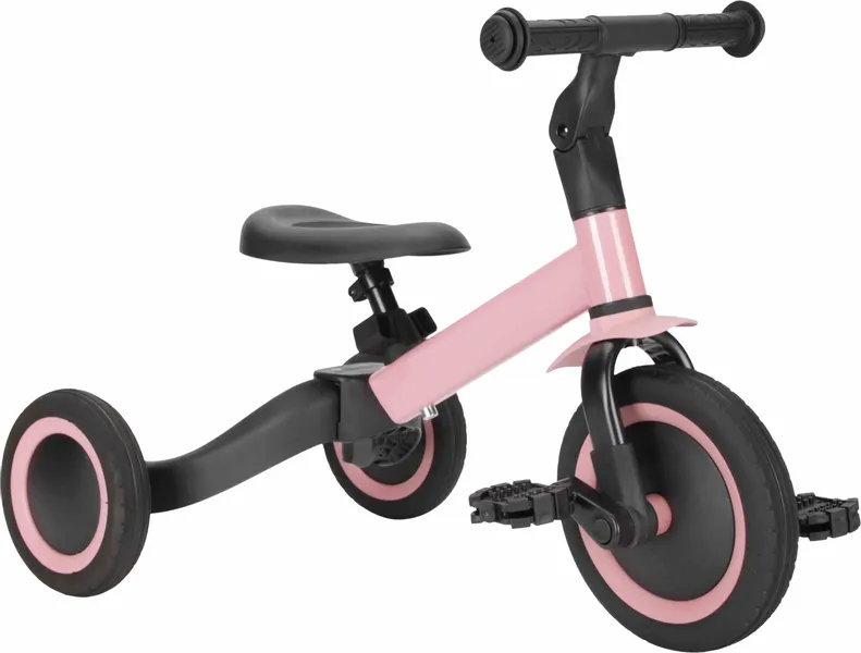 Topmark KAYA Driewieler En Loopfiets - Roze