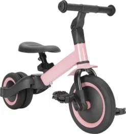 Topmark KAYA Driewieler En Loopfiets - Roze -Gelukkig Sporten fiets roze 5 scaled 1