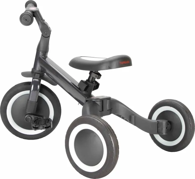 Topmark KAYA Driewieler En Loopfiets - Antraciet 3 Topmark KAYA Driewieler En Loopfiets - Antraciet - Afbeelding 3