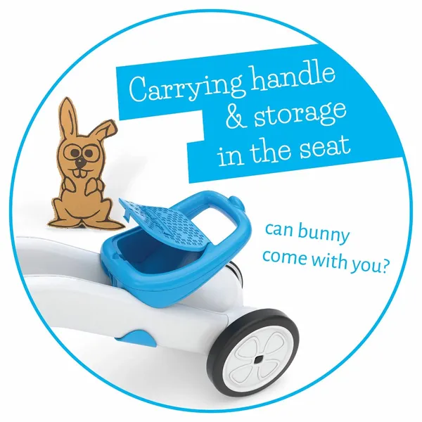 Chillafish Bunzi Loopfiets - Blauw 7 Chillafish Bunzi Loopfiets - Blauw - Afbeelding 7