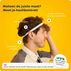 Abus GameChanger Racefietshelm - Wit -Gelukkig Sporten hoofdmaat meten 12 2