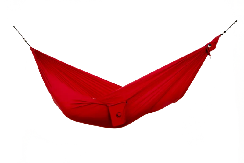 Ticket To The Moon Hangmat 1 Persoons Compact Single - Burgundy 1 Ticket To The Moon Hangmat 1 Persoons Compact Single - Burgundy