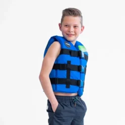 Jobe Nylon 50N Kinder Zwemvest - Blauw -Gelukkig Sporten jobe productfoto 3 2