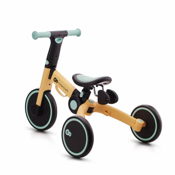 Kinderkraft 4Trike Driewieler Loopfiets - Geel 8 Kinderkraft 4Trike Driewieler Loopfiets - Geel - Afbeelding 8