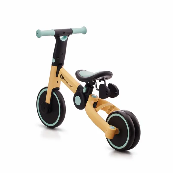 Kinderkraft 4Trike Driewieler Loopfiets - Geel 4 Kinderkraft 4Trike Driewieler Loopfiets - Geel - Afbeelding 4